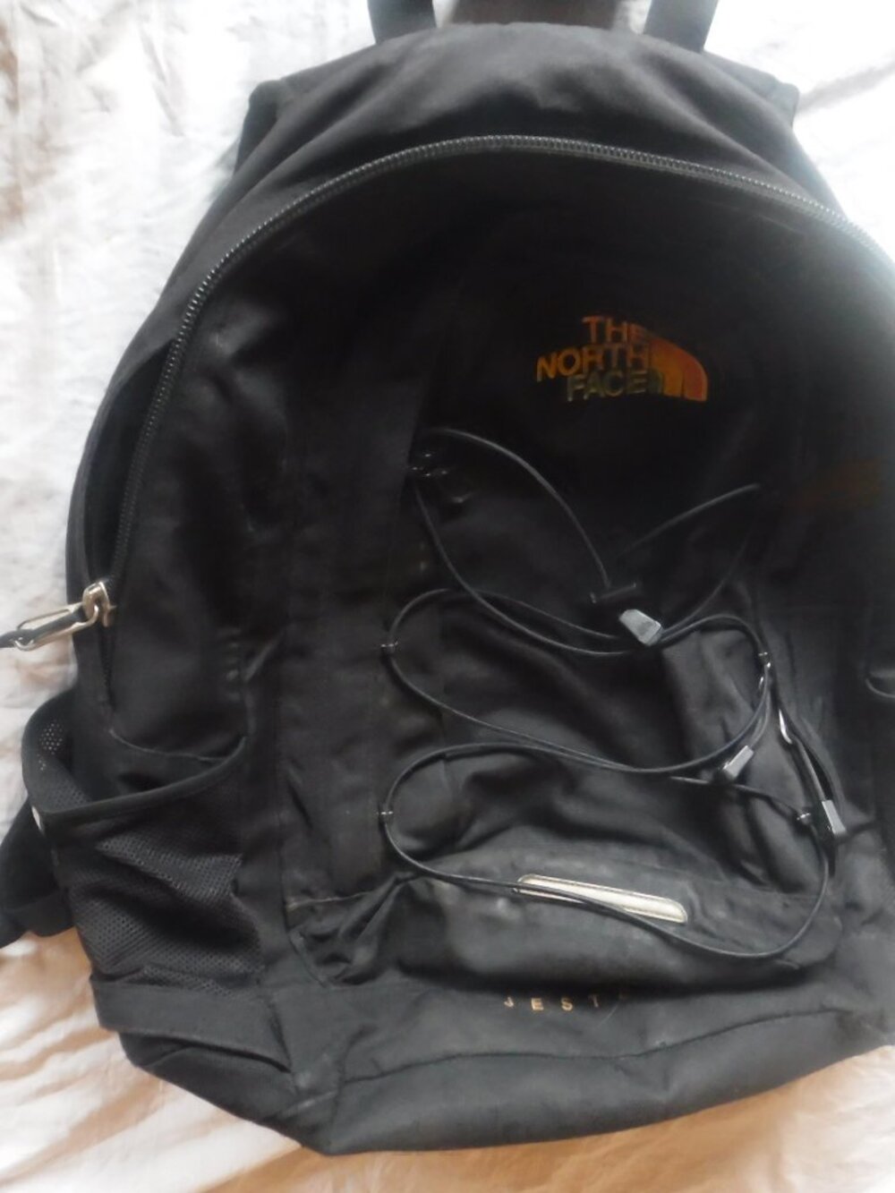 The North Face Jester Black Backpack Pre Owned